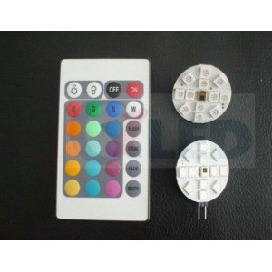 CX-G4-5050-12SMD-RGB Remote Control LED Bulb 